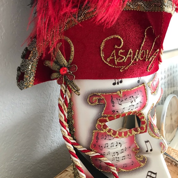 Italian Casanova Mask - Picture 2 of 8